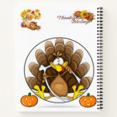 Thanksgiving van spiraalvormige Notitieboeken (Achterkant)