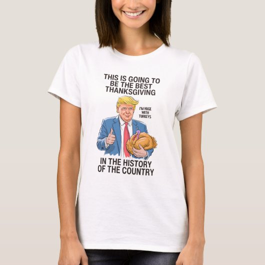 Thanksgiving van Trump T-shirt (Voorkant)