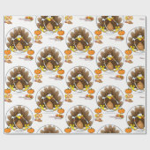 Thanksgiving van verpakkingspapier cadeaupapier (Vlak)