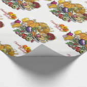 Thanksgiving van verpakkingspapier cadeaupapier (Hoek)