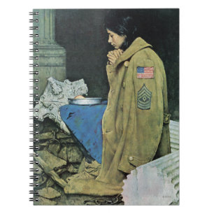 Thanksgiving van vluchtelingen notitieboek