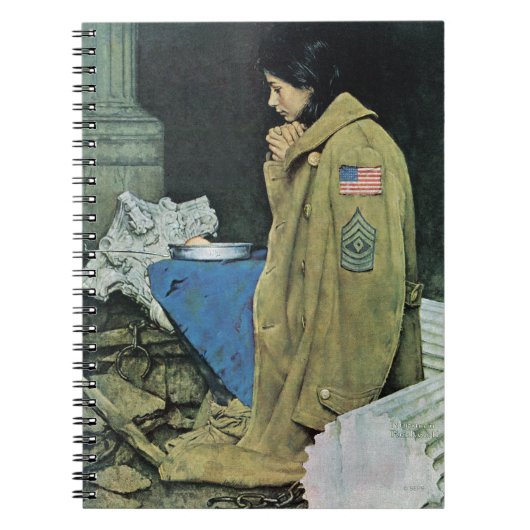 Thanksgiving van vluchtelingen notitieboek (Voorkant)