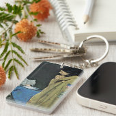 Thanksgiving van vluchtelingen sleutelhanger (Voorkant Rechts)