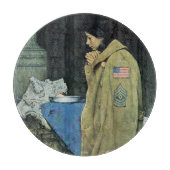 Thanksgiving van vluchtelingen snijplank (Voorkant)