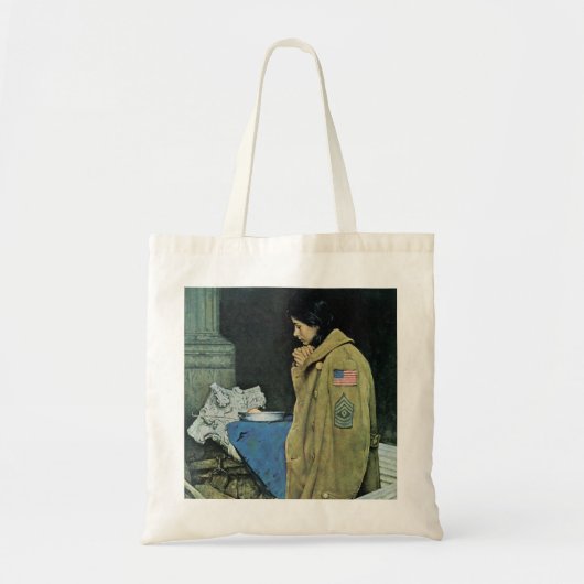 Thanksgiving van vluchtelingen tote bag (Voorkant)