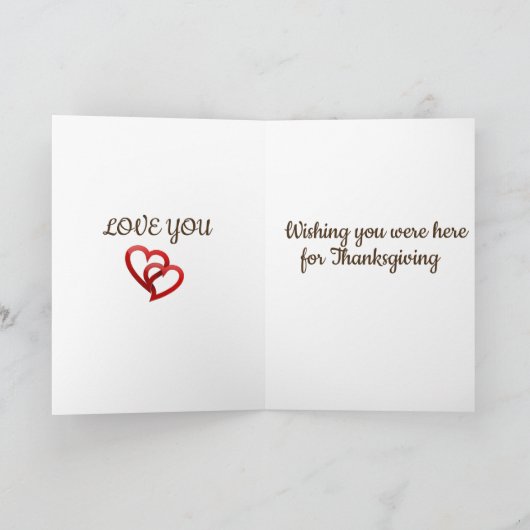 THANKSGIVING VAN VROUWEN FEESTDAGEN KAART (Binnen)