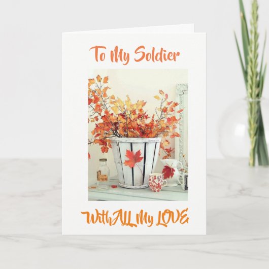 THANKSGIVING VAN VROUWEN VOOR DIENSTEN OF DIENSTEN FEESTDAGEN KAART (Voorkant)