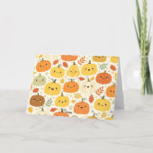 Thanksgiving Vegetable House Kaart (Achterkant)