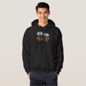 Thanksgiving Vegetarian Turkey Thankful Hoodie (Voorkant volledig)