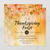 Thanksgiving verliest najaar kaart (Voorkant / Achterkant)