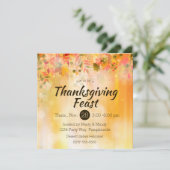 Thanksgiving verliest najaar kaart (Staand voorkant)