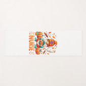 Thanksgiving Verpleegster Gnomen Herfst Scrub Yogamat (Voorkant (horizontaal))