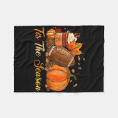 Thanksgiving Verpleegster Stethoscoop Herfst Scrub Fleece Deken (Voorkant (Horizontaal))