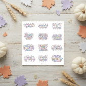 Thanksgiving Vibes Pastel Sticker Packs