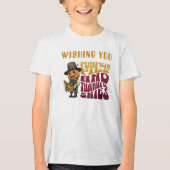 Thanksgiving Vibes Tri-Blend Shirt (Voorkant)