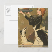 Thanksgiving Victoriaans Turkije Feestdagenkaart (Voorkant / Achterkant)