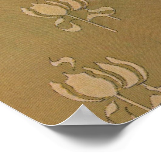  Thanksgiving Victoriaans Turkije Poster (Hoek)