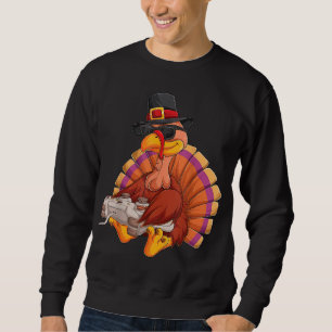Thanksgiving videogame in Turkije Gamer Boys Kinde Trui