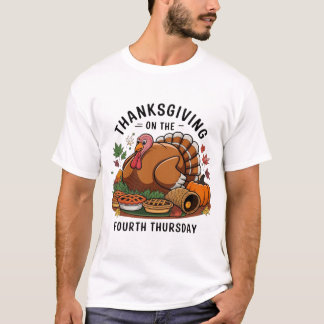 Thanksgiving vieren in stijl T-shirt