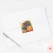 Thanksgiving Vierkante Sticker (Envelop)