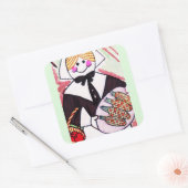 THANKSGIVING VIERKANTE STICKER (Envelop)