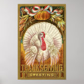 Thanksgiving Vintage Poster (Voorkant)