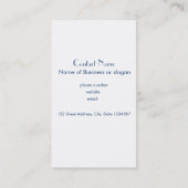  Thanksgiving Visitekaartje (Achterkant)