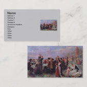 Thanksgiving Visitekaartje (Voorkant / Achterkant)