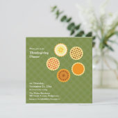 Thanksgiving Vloeistof Kaart (Staand voorkant)