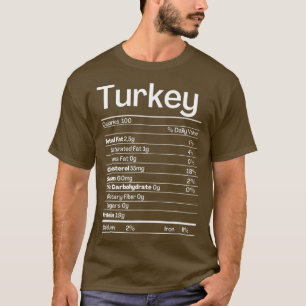 Thanksgiving voeding Turkije T-shirt