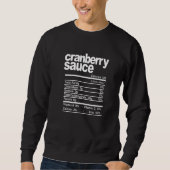 Thanksgiving Voedingsvetten Cranberry Sauce Lab Trui (Voorkant)