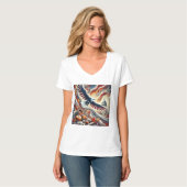 Thanksgiving voor de Feestdagen T-shirt (Voorkant volledig)