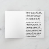 Thanksgiving voor delen feestdagen kaart (Binnen)