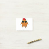 Thanksgiving voor Friends Funny Turkey Post-it® Notes (Op bureau)