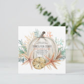 Thanksgiving voor Herfst aan de kust van Pumpkin e Kaart (Staand voorkant)