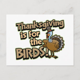 Thanksgiving voor het briefkaart vogels