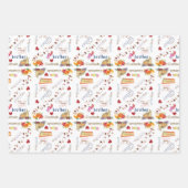 Thanksgiving voor het verpakken van papieren velle inpakpapier vel (Voorkant 2)