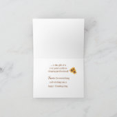 Thanksgiving voor het vormen van eyebrow-werklast kaart (Binnen)