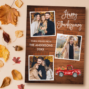 Thanksgiving voor kalligrafie geplaveide tapechant feestdagenkaart