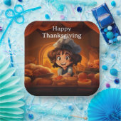 Thanksgiving voor kinderen 26 papieren bordje (Feest)