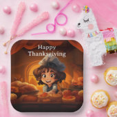 Thanksgiving voor kinderen 26 papieren bordje (Feest)