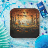 Thanksgiving voor kinderen 29 papieren bordje (Feest)