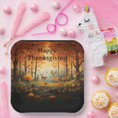 Thanksgiving voor kinderen 29 papieren bordje (Feest)