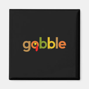 Thanksgiving voor Mannen Vrouwen Gobble Turkije Da Magneet