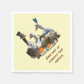 Thanksgiving voor pelgrim en Indische eenden Servet (Voorkant)