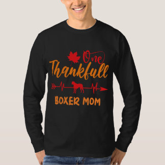 Thanksgiving voor vrouwelijke hartslag Thankful Bo T-shirt