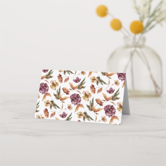 Thanksgiving Vouw Plaatskaart Plaatskaartje (Achterkant)