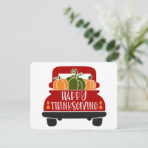 Thanksgiving Vrachtwagen Kaart