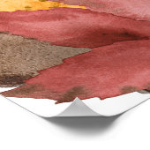 Thanksgiving Vrienden Diner Welkom Pompoenen, Poster (Hoek)