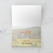 Thanksgiving vriendschap dankbare Herfst herfst Feestdagen Kaart (Binnen)